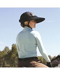 EquiVisor Original Cotton Sun Protection Helmet Visor