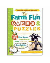 Farm Fun Games & Puzzles: Over 150 Word Games, Picture Puzzles, Mazes, and Other Great Activities for Kids