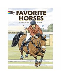 Favorite Horses Colouring Book