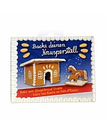Gingerbread Stable Cookie Cutter Set