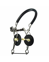 Happy Mouth Double Jointed Hackamore Snaffle