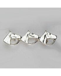 Stock Pin - Triple Horse Head