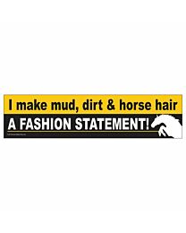 Horse Hollow Press "Fashion..." Sticker