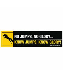 Horse Hollow Press "No Jumps, No Glory..." Sticker