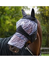 Horze Zebra Print Fly Mask
