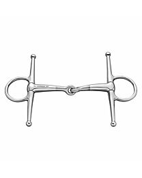 Sprenger Stainless Steel Single Jointed TURNADO Full Cheek Bit