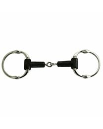 Coronet Rubber Single Jointed Cheltenham Gag Bit