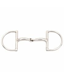 JP Korsteel Stainless Steel Single Jointed Hunter Dee Ring Bit