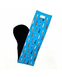 Lettia "Hip Horses" Padded Boot Socks