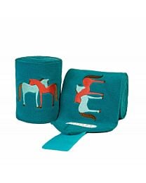 Lettia "Hugging Horses" Embroidered Polos