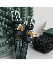 ManeJane “Bay Horse” Leather Spur Straps