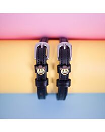 ManeJane “Cowboy Emoji” Leather Spur Straps