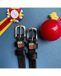 ManeJane “French Fries” Leather Spur Straps