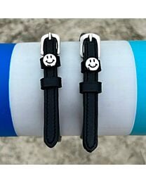 ManeJane “Happy Face” Leather Spur Straps