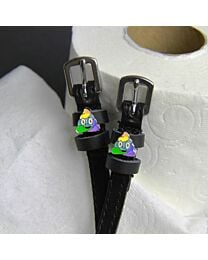 ManeJane “Rainbow Poop” Leather Spur Straps