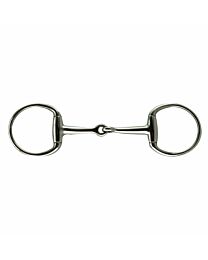 Coronet Stainless Steel Single Jointed Medium Weight Eggbutt Bit