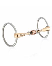 Mikmar Cupreon Double Jointed French Roller Loose Ring Bit