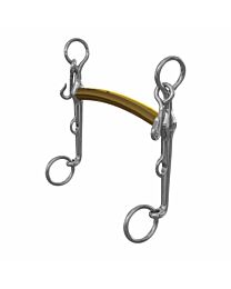 Neue Schule Thoroughbred 7 cm Shank Weymouth Bit
