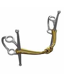 Neue Schule Tranz Angled Lozenge Nelson Gag Bit