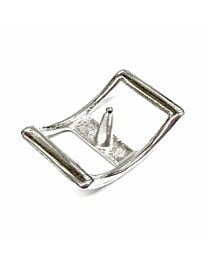 Nickle-Plated Conway Buckle - 3/4"
