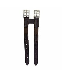 Pro-Trainer Leather Girth Extender with Elastic Insert