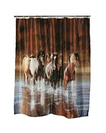RE Shower Curtain Rush Hour