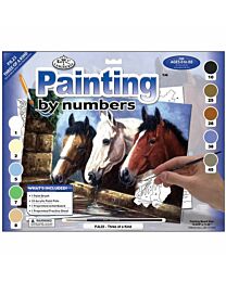 Royal & Langnickel "Three of a Kind" Paint by Numbers Paint Set