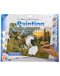 Royal & Langnickel "Thunder Run" Paint by Numbers Paint Set