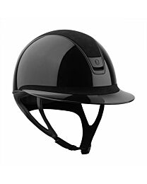 Samshield Miss Shield ShadowGlossy 2.0 Alcantara Top & Band Dark Line Helmet