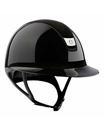 Samshield Miss Shield ShadowGlossy 2.0 Alcantara Top & Band, Matte Trim Helmet