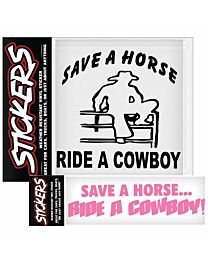 Save a Horse Vinyl Sticker