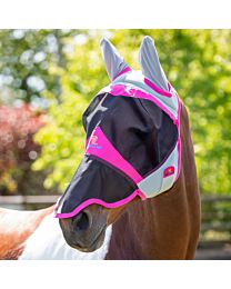 Shires Equestrian Air Motion Fly Mask with Ears and Nose