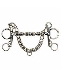 Shires Equestrian Multi-Link Waterford Short Shank Pelham Bit