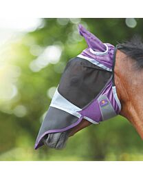 Shires Equestrian Deluxe Fly Mask with Ears & Nose