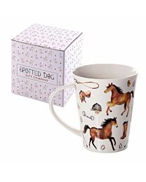 Spotted Dog "Horse" Porcelain China Mug - Single