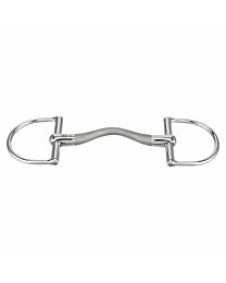 Sprenger Mullen Mouth Satinox Stainless Steel Dee Ring Bit