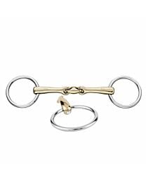 Sprenger Sensogan Shine Bright Double Jointed KK Ultra Loose Ring Bradoon Bit