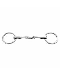 Sprenger Stainless Steel Double Jointed Loose Ring Bradoon Bit