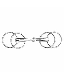Sprenger Stainless Steel Single Jointed 4 Ring Loose Ring Bit