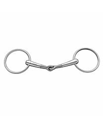 Sprenger Stainless Steel Single Jointed TURNADO Loose Ring Snaffle Bit