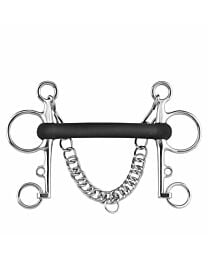 Sprenger Vulcanite Rubber Mullen Mouth Pelham Bit