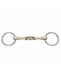 Sprenger Sensogan Double Jointed WH Ultra Loose Ring Bradoon Bit