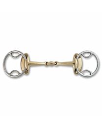 Stubben Double Jointed Golden Wing 4-in-1 Gag Bit