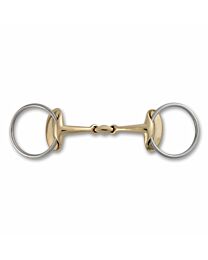 Stubben Golden Wing Loose Ring Snaffle with Link