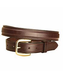 Tory Leather 1 1/4” Raised Stitched Belt