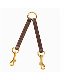 Tory Leather Dog Leash Coupler