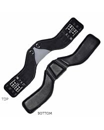 Total Saddle Fit StretchTec Leather Shoulder Reilef Short/Dressage Girth