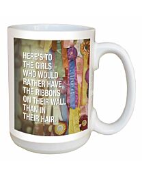 Tree Free Greetings "Here's To The Girls" Mug