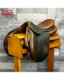 Used 17" Bruno Delgrange Partition Close Contact Saddle - #171343