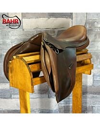 Used 17 ProTrainer 24K Equitation Adjustable Close Contact Saddle - #173064
